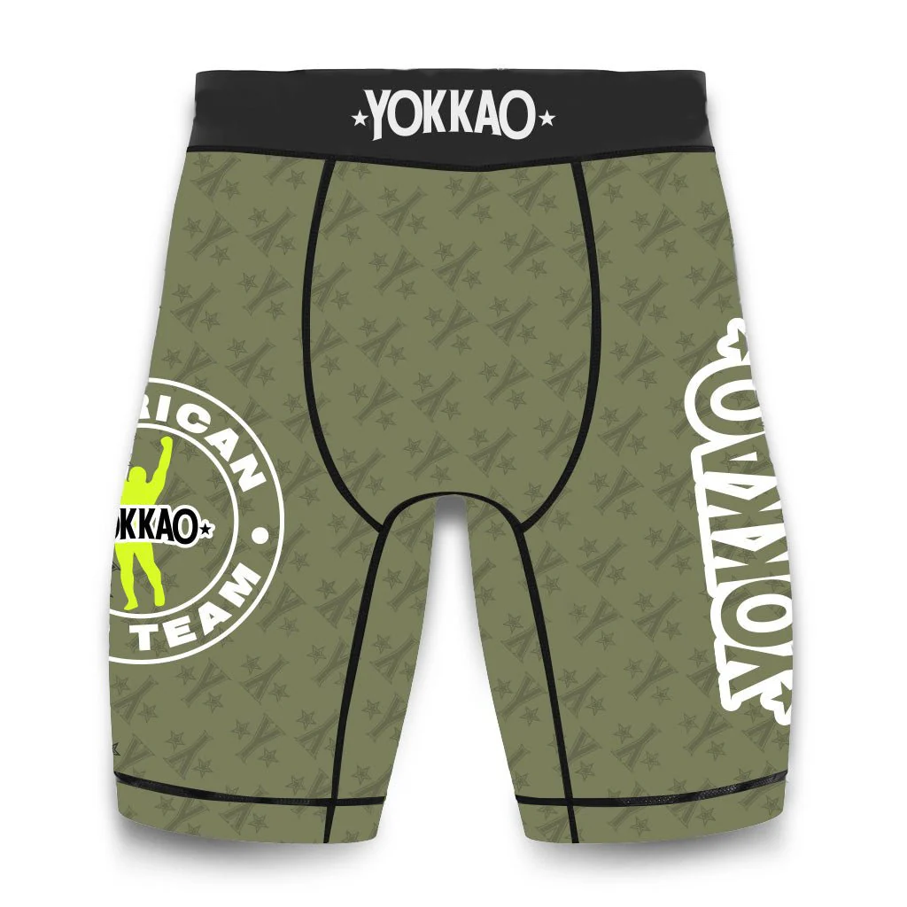 YOKKAO | ATT  Monogram Compression MMA Shorts - Image 3