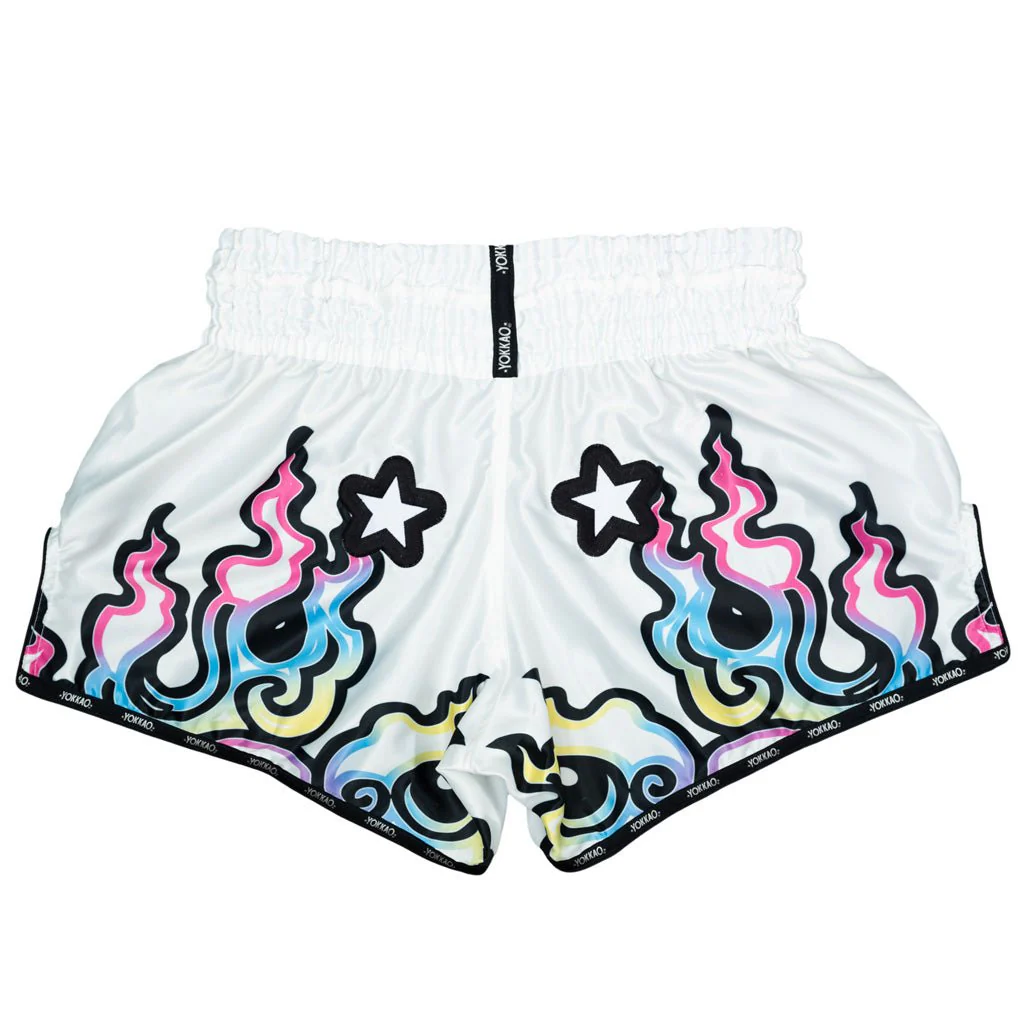 Flames Muay Thai Shorts - Image 2