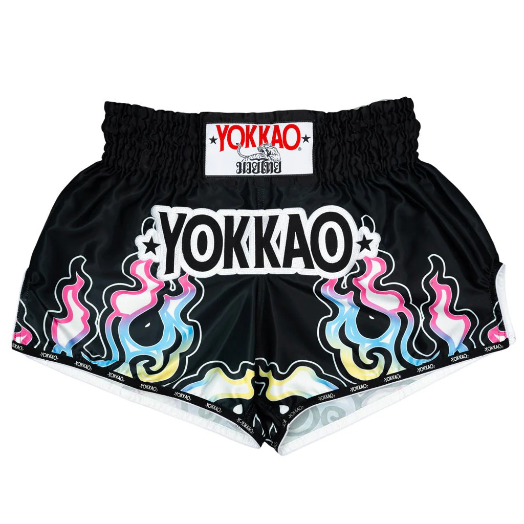 Flames Muay Thai Shorts - Image 3