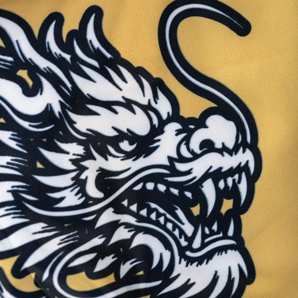 Golden Dragon Muay Thai Shorts - Image 4