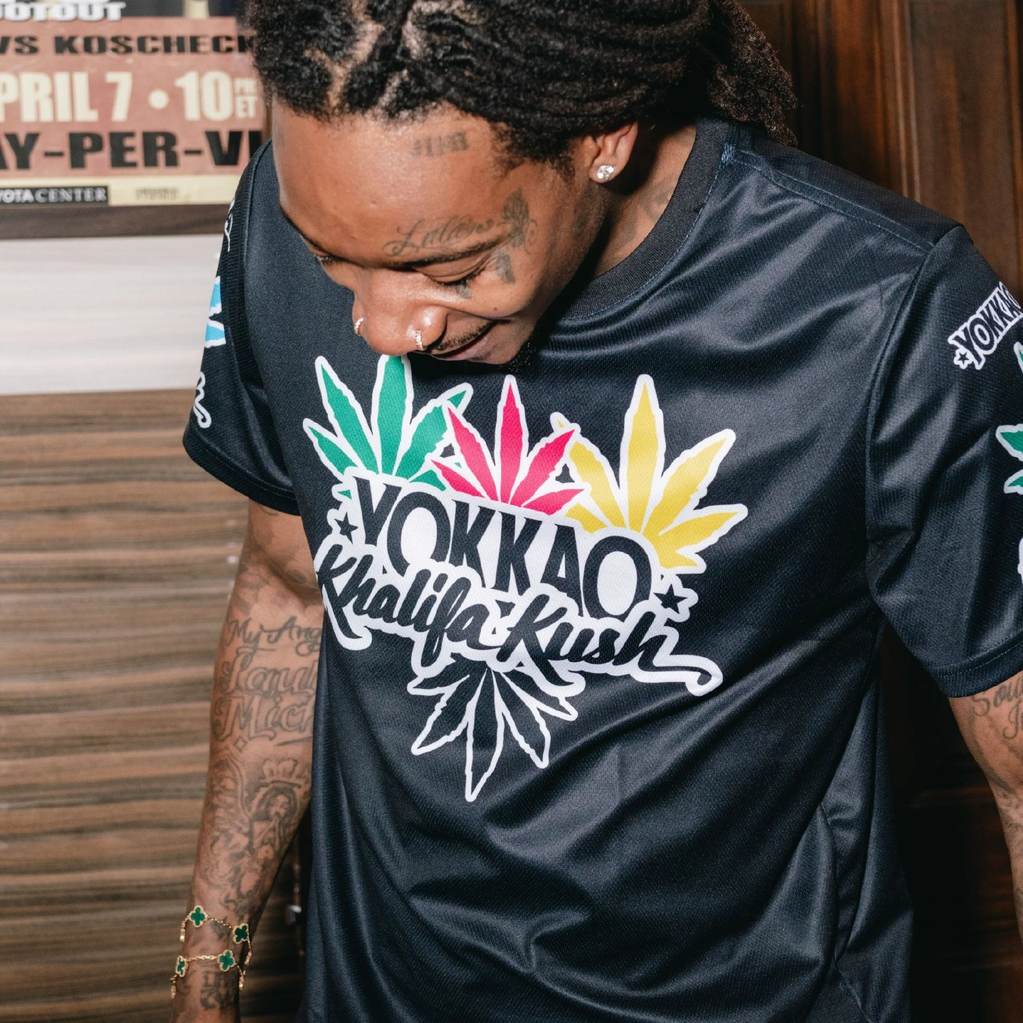 YOKKAO | Khalifa Kush Workout T-Shirt - Image 6