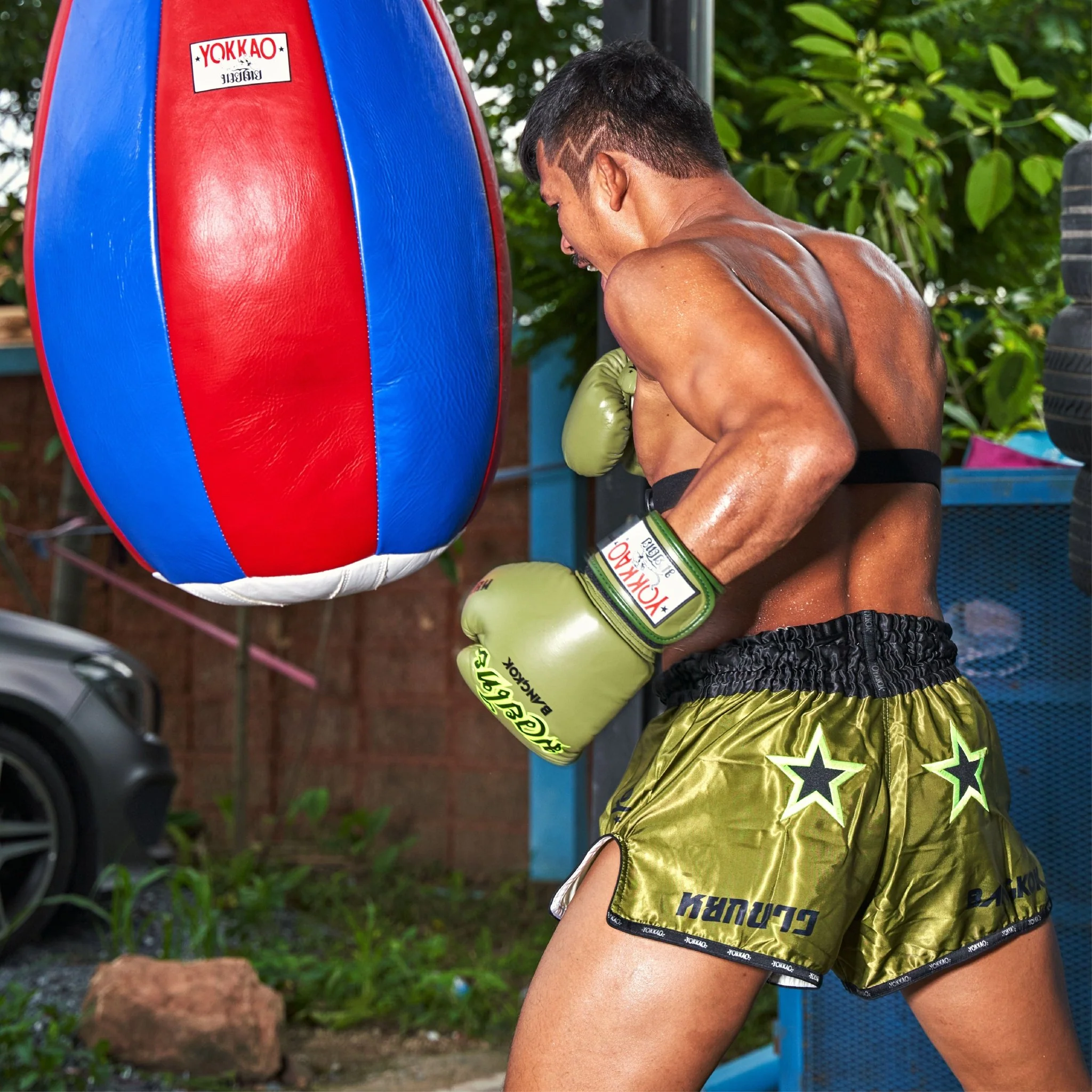 Late Show Muay Thai Shorts - Image 6