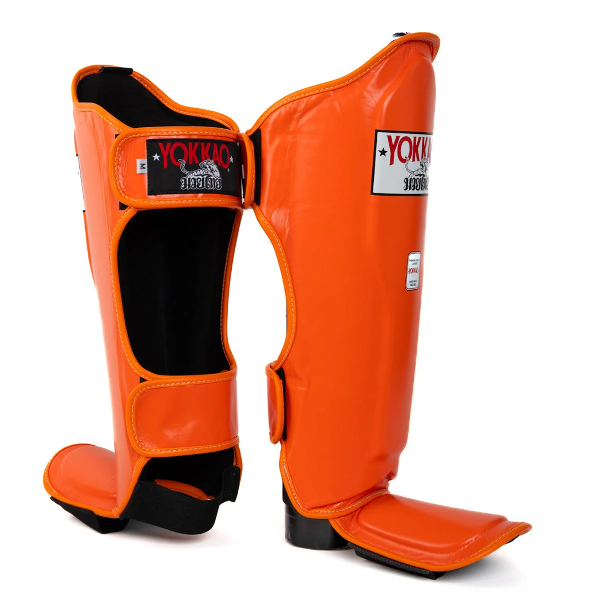 Matrix Orange Ibis Shin Guards - Image 2
