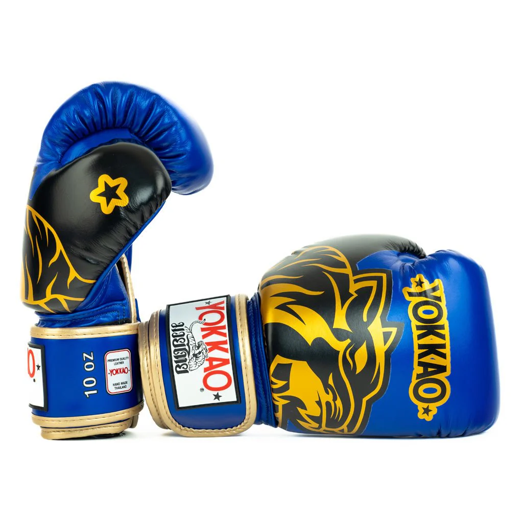 Original Boxing Gloves Gold - Image 3