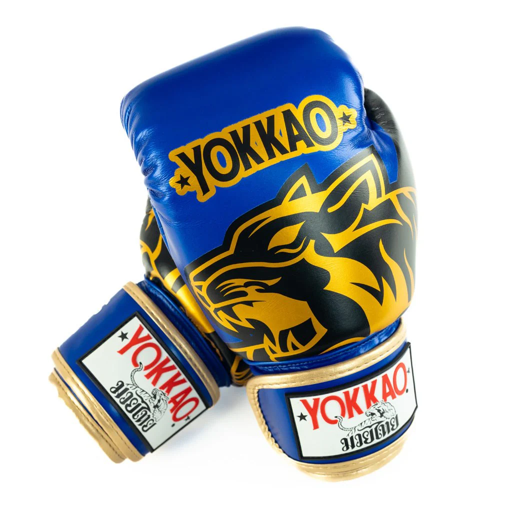 Original Boxing Gloves Gold - Image 4