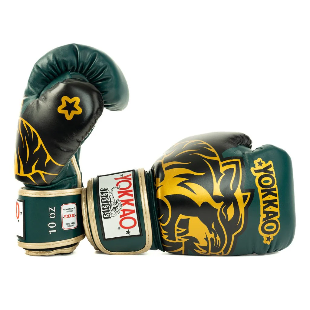 Original Boxing Gloves Gold - Image 9