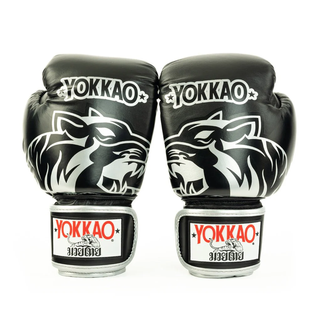 Original Boxing Gloves Silver - Image 4