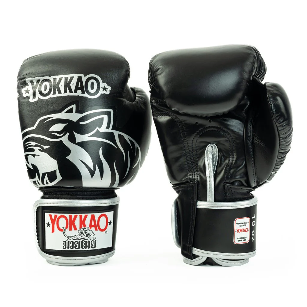 Original Boxing Gloves Silver - Image 5