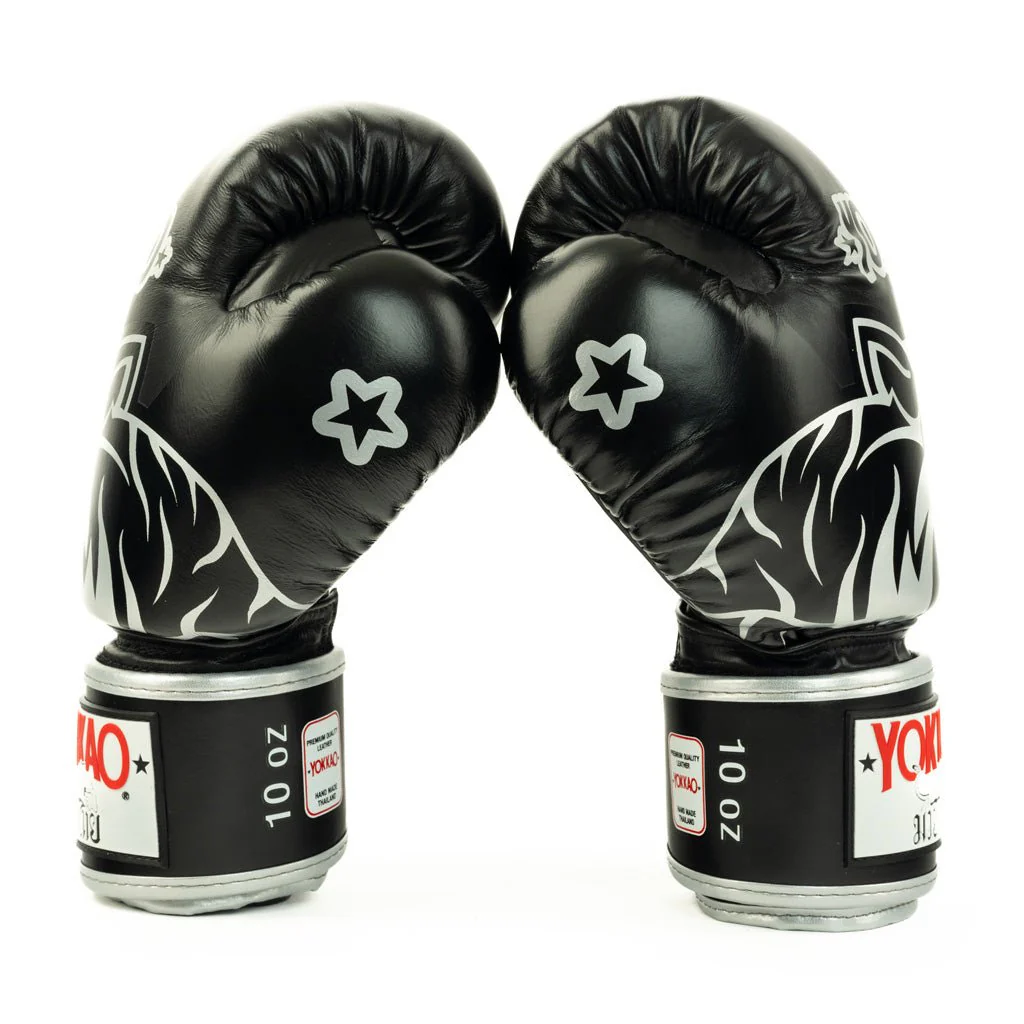 Original Boxing Gloves Silver - Image 6