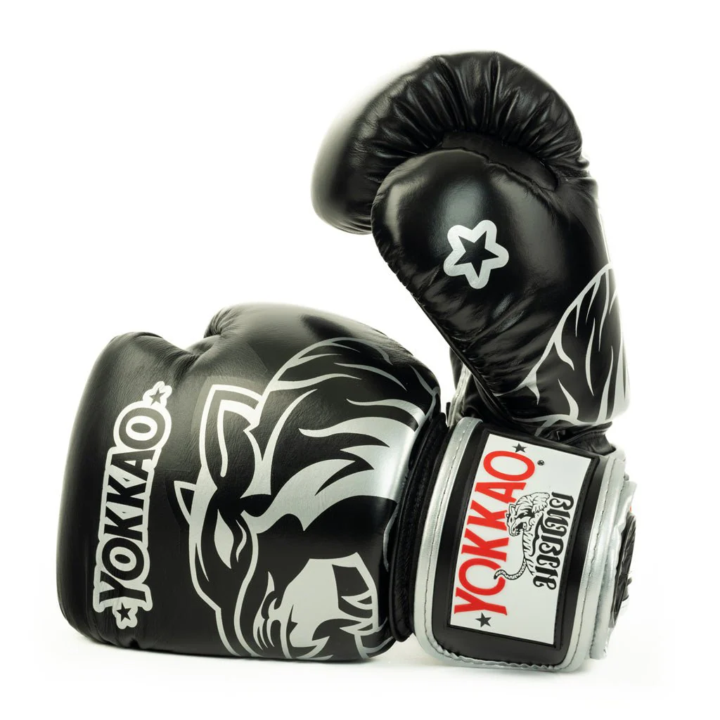Original Boxing Gloves Silver - Image 8