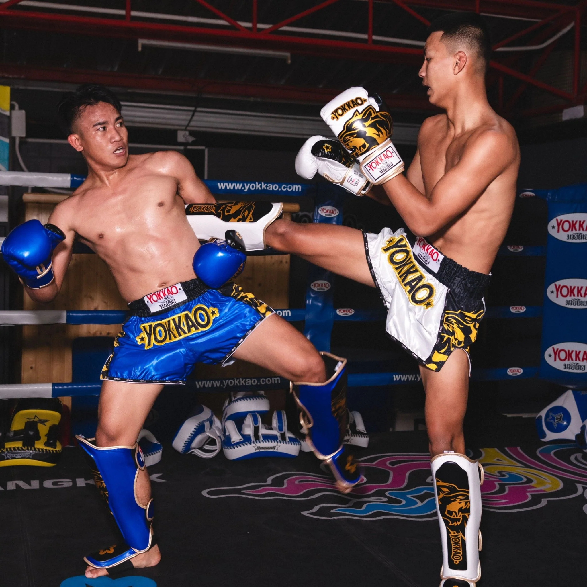 Original Muay Thai Shorts Gold - Image 19