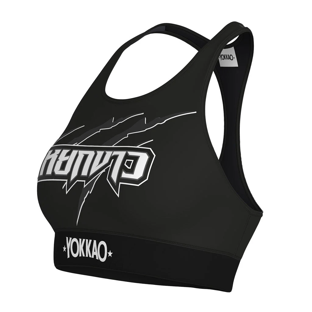 Scratch Compression Sports Bra - Image 10