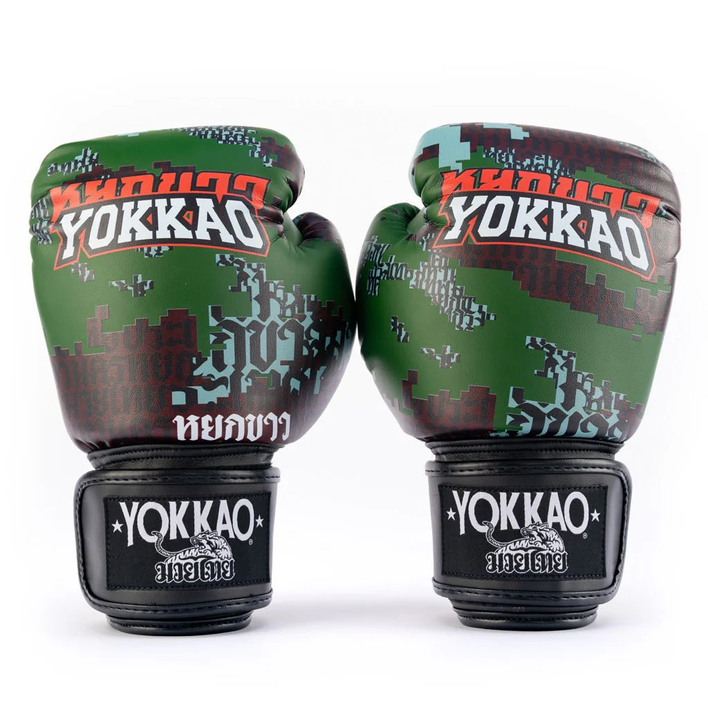 Thai Camo Boxing Gloves - Image 16