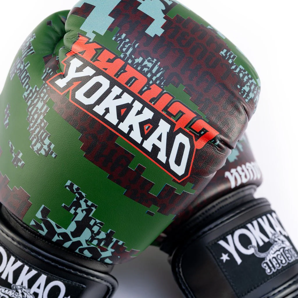 Thai Camo Boxing Gloves - Image 20