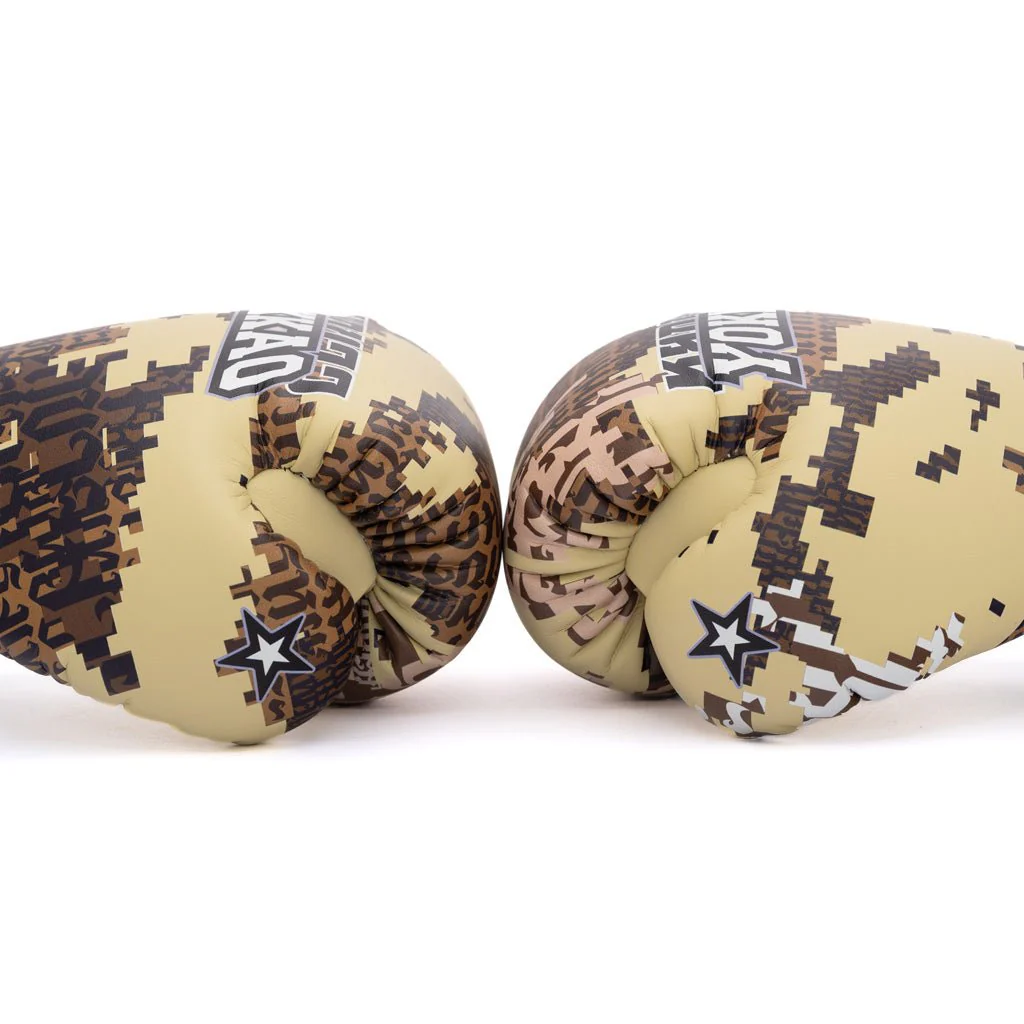 Thai Camo Boxing Gloves - Image 4