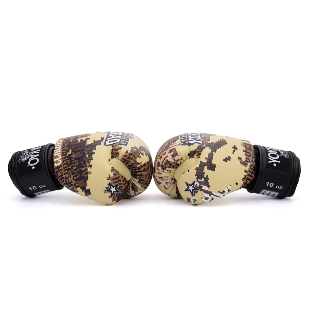 Thai Camo Boxing Gloves - Image 5