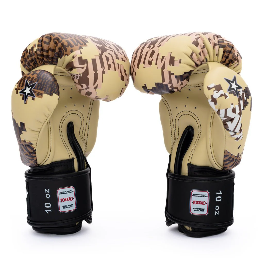 Thai Camo Boxing Gloves - Image 6