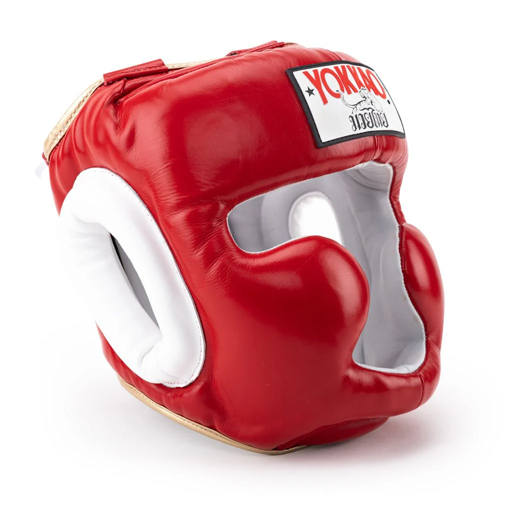 Red Training Head Guard - Image 5